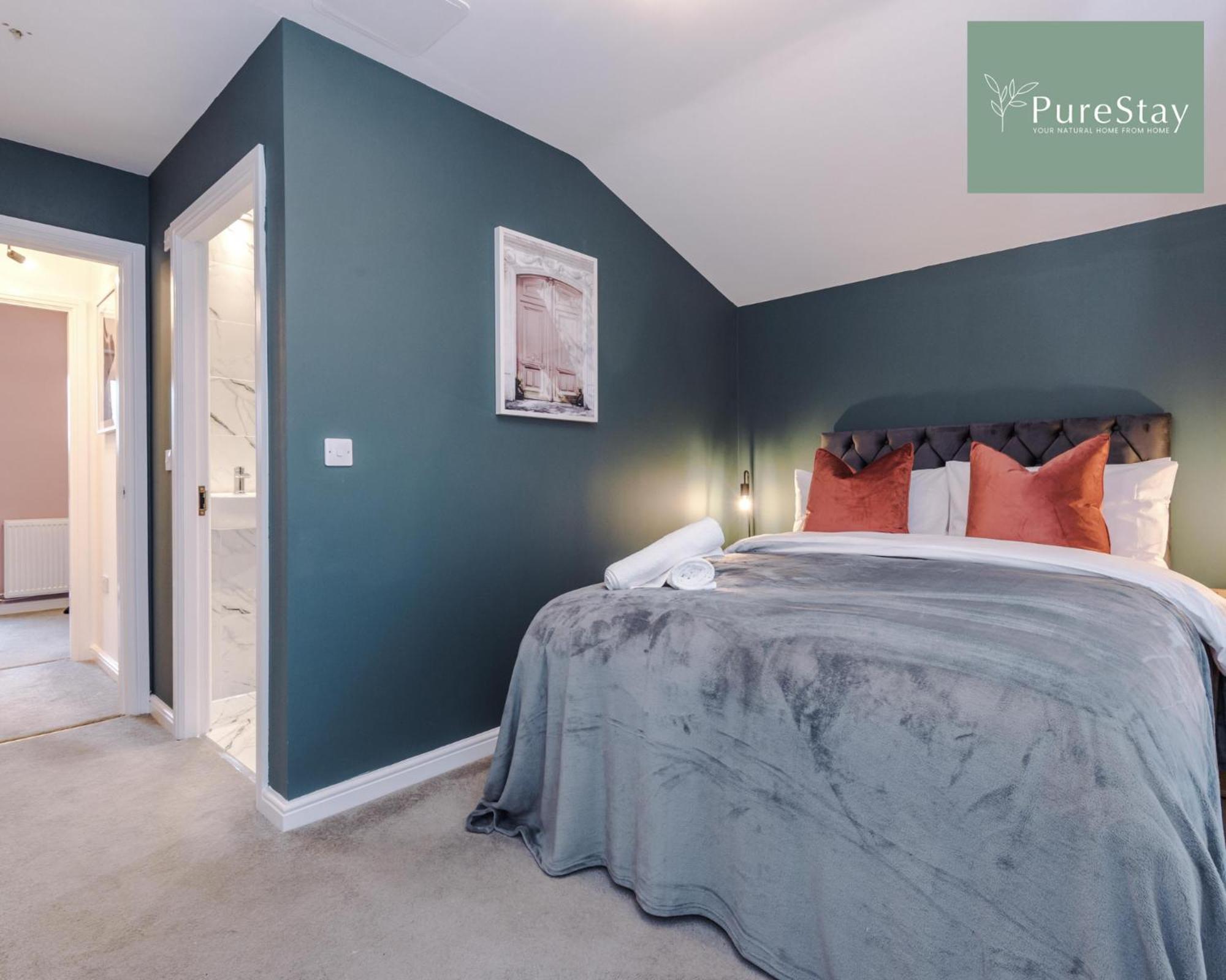 Stunning Five Bedroom Manchester House With Free Parking By Purestay Short Lets & Serviced Accommodation Dış mekan fotoğraf