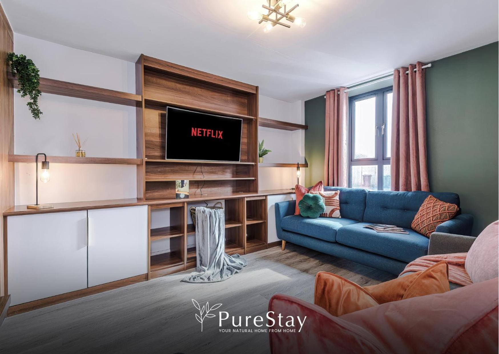 Stunning Five Bedroom Manchester House With Free Parking By Purestay Short Lets & Serviced Accommodation Dış mekan fotoğraf