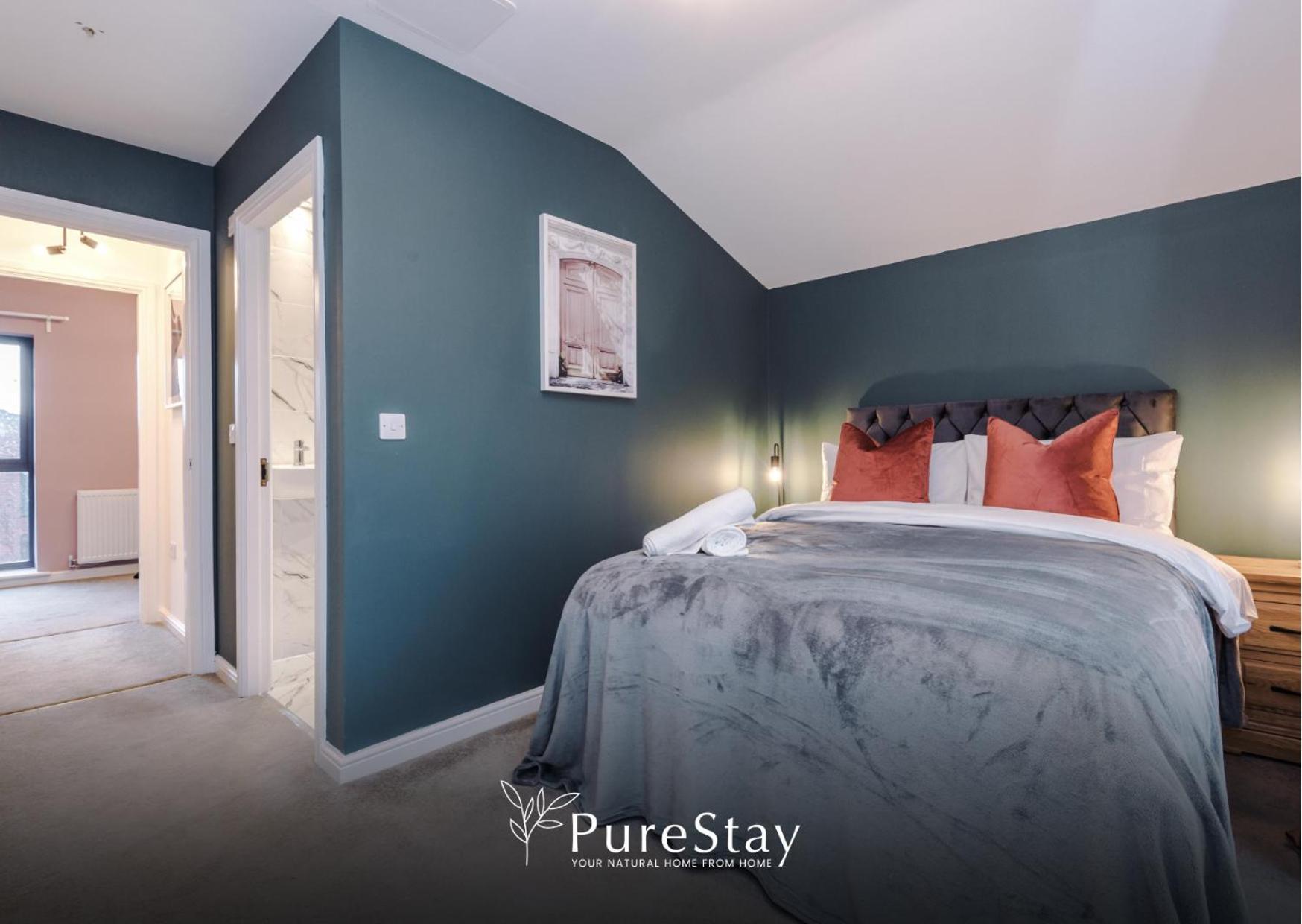Stunning Five Bedroom Manchester House With Free Parking By Purestay Short Lets & Serviced Accommodation Dış mekan fotoğraf