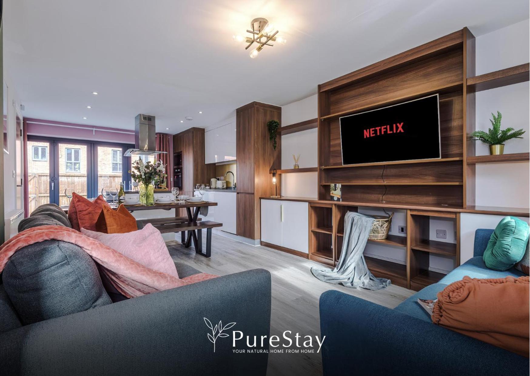 Stunning Five Bedroom Manchester House With Free Parking By Purestay Short Lets & Serviced Accommodation Dış mekan fotoğraf