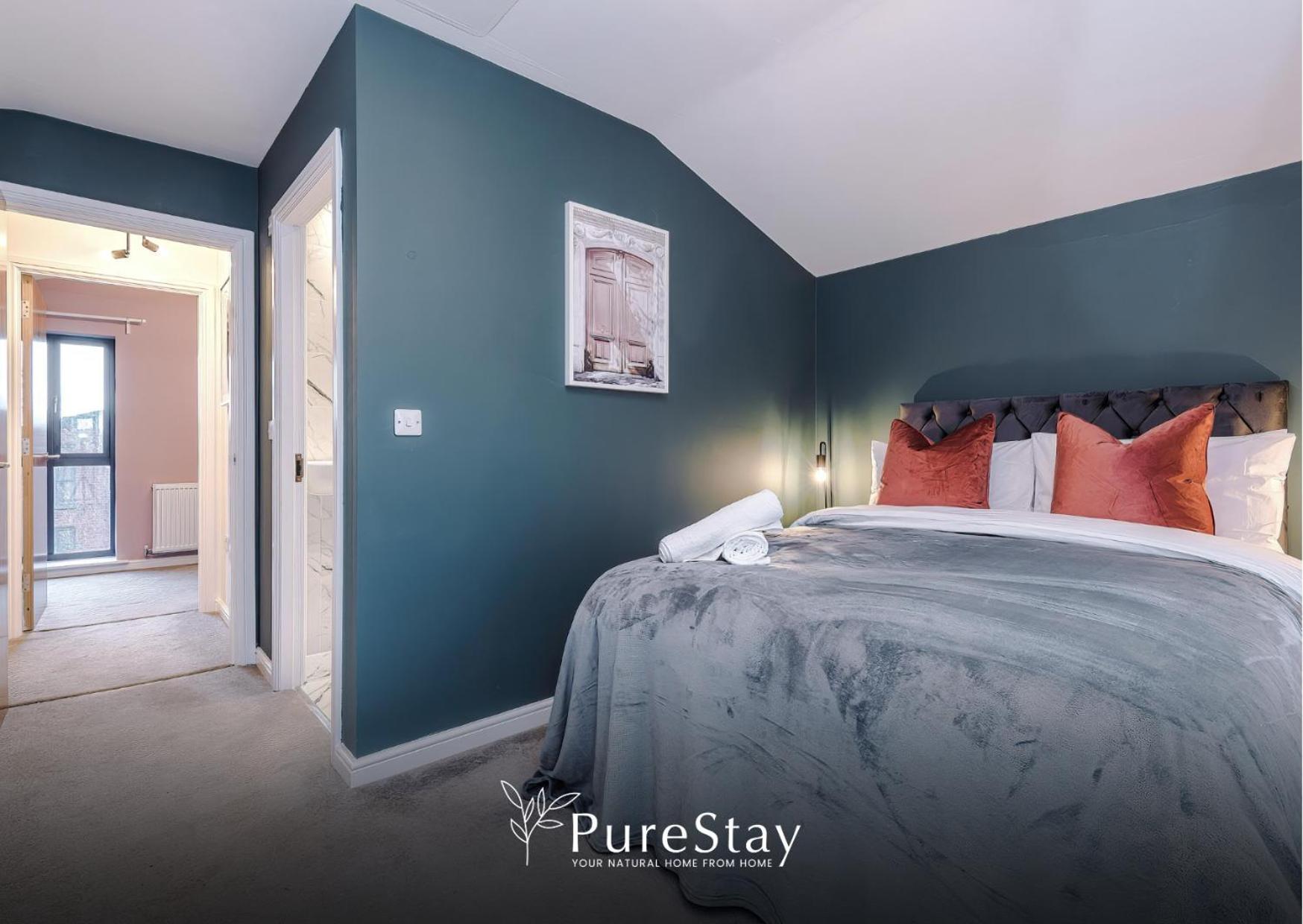 Stunning Five Bedroom Manchester House With Free Parking By Purestay Short Lets & Serviced Accommodation Dış mekan fotoğraf